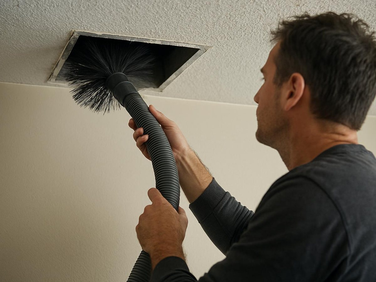Bright Gardens Air Duct Services work in Houston